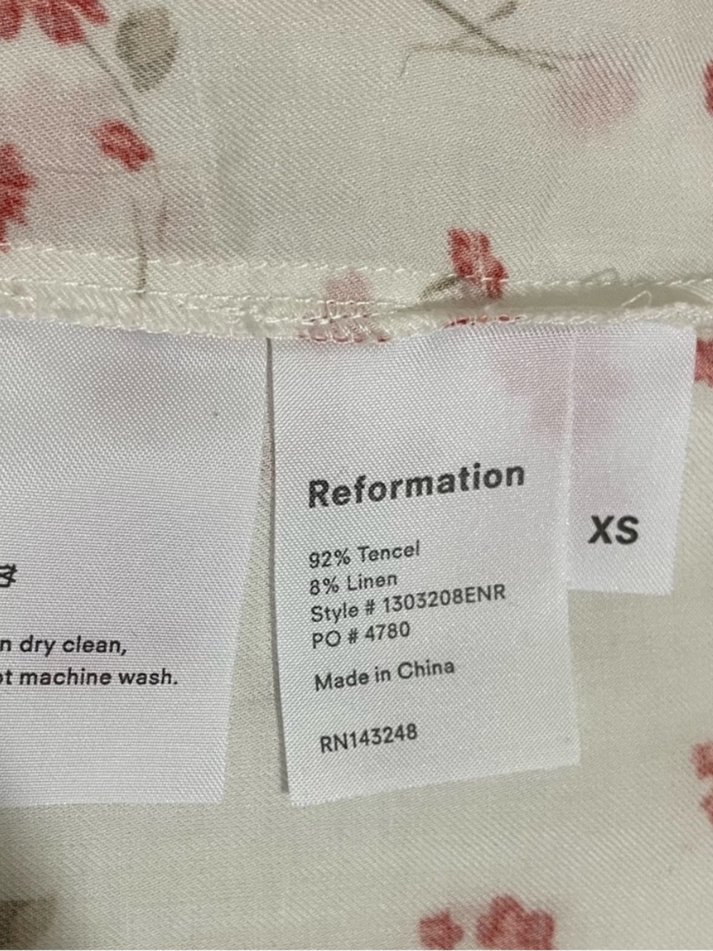 Reformation Ports Wrap Mini Dress Eleanor Print - Picture 9 of 12